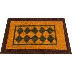 Natural Coconut Doormat Square -Green-Brown 150×90×5CM